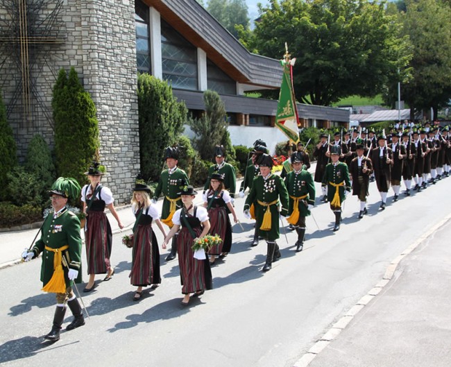 Ausrückung der St. Johanner Bauernschützen