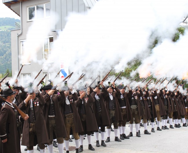 Ausrückung der St. Johanner Bauernschützen