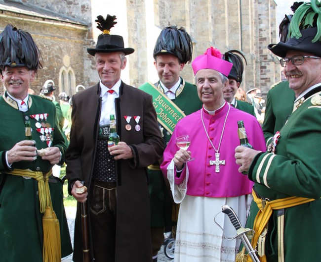 Ausrückung der St. Johanner Bauernschützen